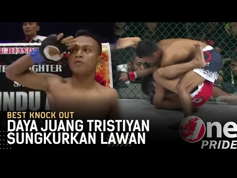 Mengesankan! Spirit Tristiyan Berkobar Saat Menjatuhkan Lawan | Best Knock Out One Pride MMA