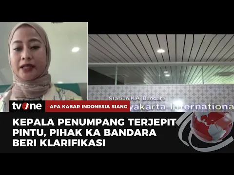 Kronologi Insiden Kepala Penumpang Terjepit Pintu Kereta