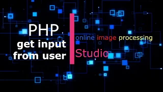 How to get input from user using php