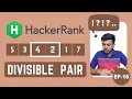 Divisible Sum Pairs HackerRank Problem Solving Ep-16 Tamil code io