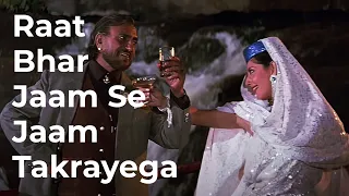 raat bhar jaam se jaam takrayega tridev sunny deol sonam mast song 