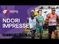 Download Lagu Ndori storms to 44.21 400m in the semi finals | World Athletics Championships Tokyo 25