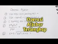 Download Lagu Penjumlahan, Pengurangan, Pembagian, dan Perkalian dari ALJABAR | Matematika SMP