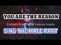 Download Lagu YOU ARE THE REASON COVER - Calum Scott and Leona Lewis Karaoke female part only