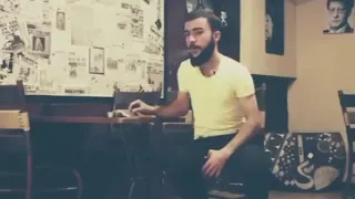 ياليل دموعي نشفى     حزن  ياليل وفت بعهدا وسمت ولدا ع اسمي وهجرت بلدا وهجرتني    دندنها