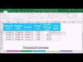 YIELDMAT Financial Function with Example in MS Office Excel Spreadsheet 2016