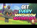 Get EVERY Marshadow Mystery Gift ever in Pokemon Sword Shield