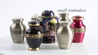 Product Showcase - Keepsakes or Mini Urns Stardust Memorials