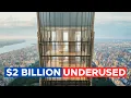 De dunste wolkenkrabber ter wereld werd de eenzaamste toren van New York