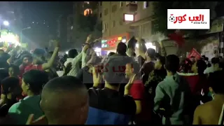 احتفالات جماهير الأهلي بالطبل والمزمار بعد الفوز بنهائي افريقيا 