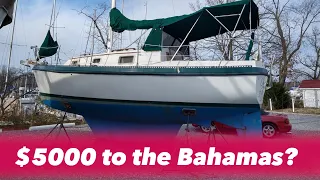 Bahamas for $5000? The Watkins 27 foot Sailboat