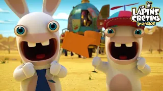 Les aventures les plus folles des Lapins Crétins !  | Les Lapins Crétins Invasion 🐰