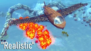 Making a Bomber in Besiege
