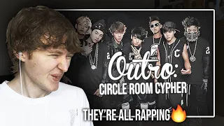 THEY RE ALL RAPPING BTS 방탄소년단 Outro Circle Room Cypher Song Reaction Review  THEY RE ALL RAPPING BTS 방탄소년단 Outro Circle Room Cypher Song Reaction Review