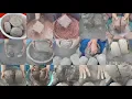 ASMR red concrete charcoal ashes Sandment sand cement dry water nonstop crumbling