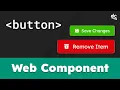 How to Build Icon Buttons with Web Components JavaScript Tutorial