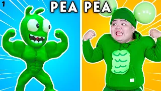 Pea Pea Play With Pet In House - Parody The Story Of Pea Pea | Woa Parody