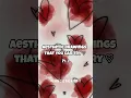 Aesthetic drawings that you can try