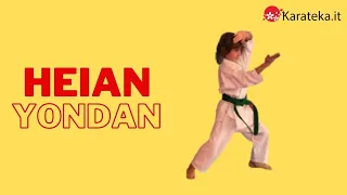 Il Kata Heian Yondan 4 Karate Shotokan 