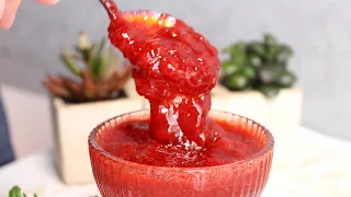 SÓ 3 INGREDIENTES | Geleia de morango com vinho