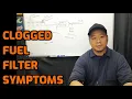 CLOGGED FUEL FILTER SYMPTOMS