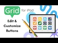 Grid for iPad How to Edit Customize Buttons