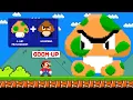 When Mario Combines All Items in Super Mario Bros