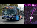 FULL BUS JOURNEY New Jersey Bound on the S89 Limited