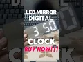 Lagu LED Mirror Digital Clock https://s.shopee.ph/4q8Z0c3WFL https://vt.tiktok.com/ZSHw4hBxME5Vj-Fqo1u/