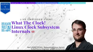 Kernel System What The Clock - Linux Clock Subsystem Internals