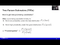 Automated Machine Learning - Tree Parzen Estimator TPE