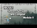 18CS61 - SS and CD