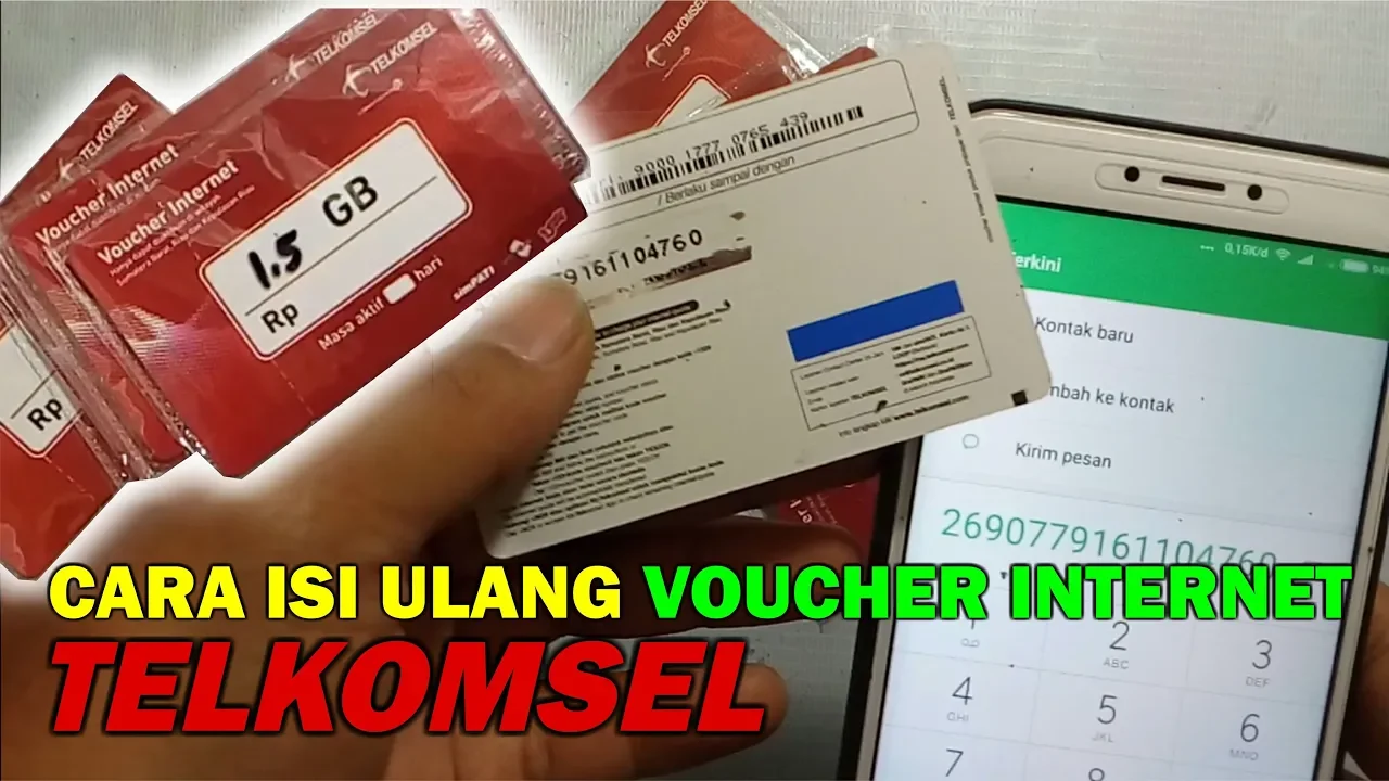 CARA ISI VOUCHER TELKOMSEL TER UP-DATE