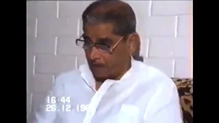 swadhyay parivar dadaji pandurang shastri athavale singing bhavgeet