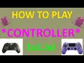 HOW TO PLAY CONTROLLER IN JUSTBUILD LOL Actually works justbuild