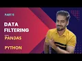 Data Filtering Pandas learning Series Python Part 5