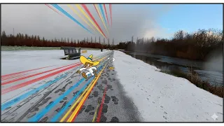 Winter Blur: Breaking the Sound Barrier