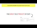 Leetcode SQL 50 Group Sold Products by the Date