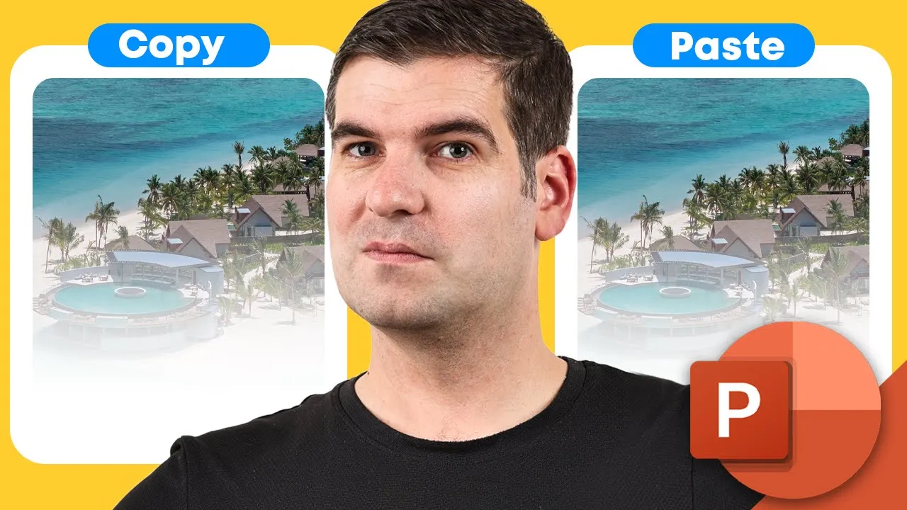 Outline Video How to Copy Slides to Another Presentation - Best Method