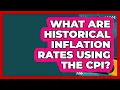 What Are Historical Inflation Rates Using The CPI - Inflation Insight Channel