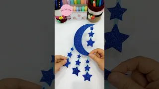 افكار لزينة رمضان Ramadan Decoration Ideas عمل زينة رمضان بورق الفوم Shorts Ramadan 
