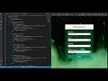login signup form with client-side validation using JS in VS Code