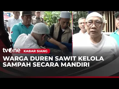 RW 012 Duren Sawit Jadi Percontohan Pengelolaan Sampah Berbasis Warga