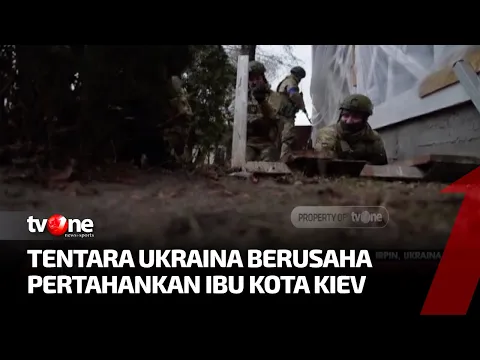 Berjuang Habis-habisan, Tentara Ukraina Tahan Pasukan Rusia Masuk Ibu Kota Kiev