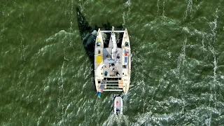 Sailing Up to the North Sea In My Project Catamaran