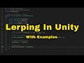 Unity Tutorial How To Use Lerp Inverse Lerp NOBS Explains