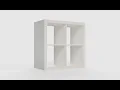 IKEA KALLAX Shelf Unit 2x2 White 3D Model
