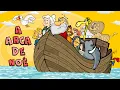 Download Lagu A Arca de Noé contra o Dilúvio em Desenho Animado da Bíblia para Escola Dominical Episódio Completo