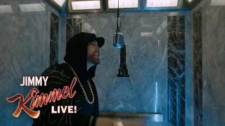 EXCLUSIVE Eminem Performs Venom From The Empire State Building Presented By Google Pixel 3 