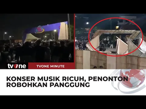Tak Bisa Bayar Vendor, Konser Musik Berakhir Ricuh